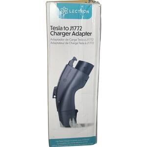 Lectron Tesla To J1772 Charger Adapter (For J1772 Vehicles) - New / Open Box